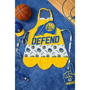 ✨Shuggie Fierce Upcycled Warriors Toddler Apron  MVP-Ready Personalize Optional✨